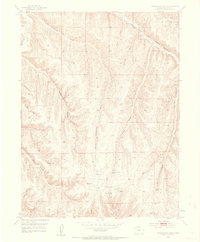 Download a high-resolution, GPS-compatible USGS topo map for Greasewood Gulch, CO (1957 edition)