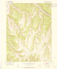 Download a high-resolution, GPS-compatible USGS topo map for Greasewood Gulch, CO (1954 edition)