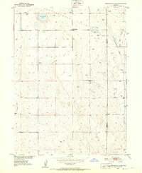 1950 Map of Greasewood Lake, 1952 Print