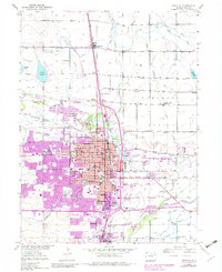 Download a high-resolution, GPS-compatible USGS topo map for Greeley, CO (1983 edition)
