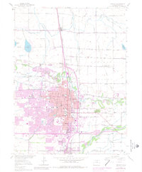 Download a high-resolution, GPS-compatible USGS topo map for Greeley, CO (1980 edition)