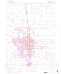 Download a high-resolution, GPS-compatible USGS topo map for Greeley, CO (1975 edition)