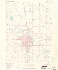Download a high-resolution, GPS-compatible USGS topo map for Greeley, CO (1965 edition)