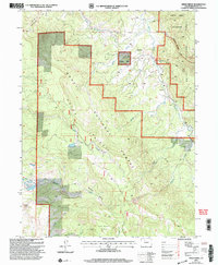 preview thumbnail of historical topo map of Routt County, CO in 2000