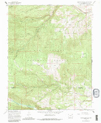 Download a high-resolution, GPS-compatible USGS topo map for Greenie Mountain, CO (1986 edition)
