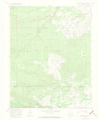 Download a high-resolution, GPS-compatible USGS topo map for Greenie Mountain, CO (1970 edition)