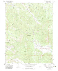 Download a high-resolution, GPS-compatible USGS topo map for Gribble Mountain, CO (1983 edition)