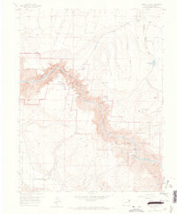 Download a high-resolution, GPS-compatible USGS topo map for Grizzly Ridge, CO (1965 edition)