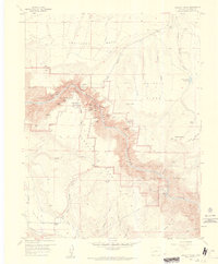 Download a high-resolution, GPS-compatible USGS topo map for Grizzly Ridge, CO (1959 edition)