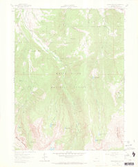 Download a high-resolution, GPS-compatible USGS topo map for Grouse Mountain, CO (1969 edition)
