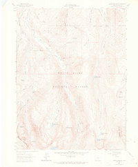 Download a high-resolution, GPS-compatible USGS topo map for Grouse Mountain, CO (1969 edition)