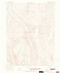 Download a high-resolution, GPS-compatible USGS topo map for Grouse Mountain, CO (1964 edition)
