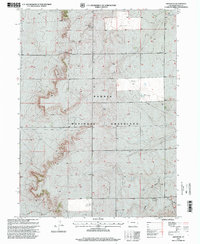 Download a high-resolution, GPS-compatible USGS topo map for Grover NE, CO (2000 edition)