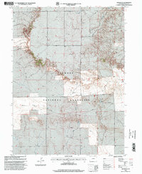 Download a high-resolution, GPS-compatible USGS topo map for Grover SE, CO (2000 edition)