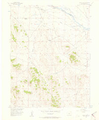 Download a high-resolution, GPS-compatible USGS topo map for Guffey NW, CO (1957 edition)