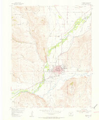 Download a high-resolution, GPS-compatible USGS topo map for Gunnison, CO (1955 edition)
