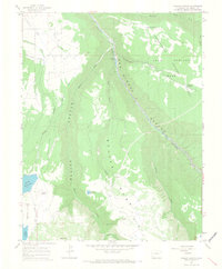 Download a high-resolution, GPS-compatible USGS topo map for Gurley Canyon, CO (1968 edition)