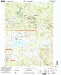 Download a high-resolution, GPS-compatible USGS topo map for Hahns Peak, CO (2004 edition)