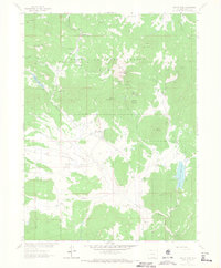 Download a high-resolution, GPS-compatible USGS topo map for Hahns Peak, CO (1967 edition)
