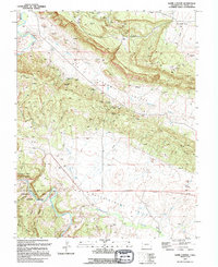 Download a high-resolution, GPS-compatible USGS topo map for Hamm Canyon, CO (1994 edition)