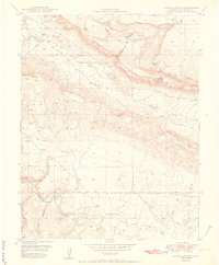 Download a high-resolution, GPS-compatible USGS topo map for Hamm Canyon, CO (1950 edition)