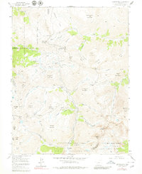 Download a high-resolution, GPS-compatible USGS topo map for Handies Peak, CO (1980 edition)