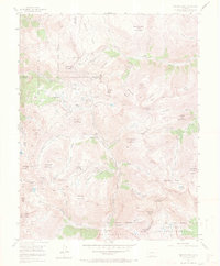 Download a high-resolution, GPS-compatible USGS topo map for Handies Peak, CO (1970 edition)