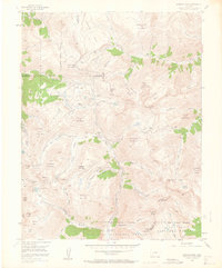 Download a high-resolution, GPS-compatible USGS topo map for Handies Peak, CO (1963 edition)