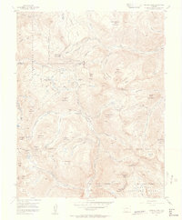 Download a high-resolution, GPS-compatible USGS topo map for Handies Peak, CO (1957 edition)
