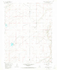 preview thumbnail of historical topo map of Pueblo County, CO in 1958