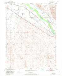 Download a high-resolution, GPS-compatible USGS topo map for Hardin, CO (1971 edition)