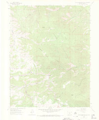 Download a high-resolution, GPS-compatible USGS topo map for Hardscrabble Mountain, CO (1972 edition)