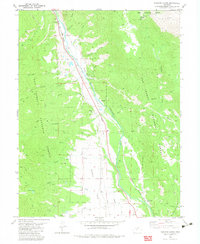Download a high-resolution, GPS-compatible USGS topo map for Harvard Lakes, CO (1983 edition)