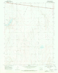 Download a high-resolution, GPS-compatible USGS topo map for Hawkins, CO (1971 edition)