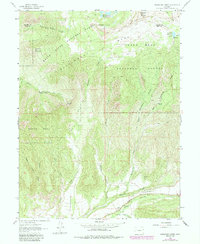 Download a high-resolution, GPS-compatible USGS topo map for Hawxhurst Creek, CO (1984 edition)