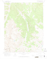 Download a high-resolution, GPS-compatible USGS topo map for Hayden Peak, CO (1974 edition)