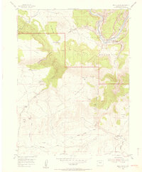 Download a high-resolution, GPS-compatible USGS topo map for Hells Canyon, CO (1955 edition)