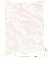 Download a high-resolution, GPS-compatible USGS topo map for Henderson Ridge, CO (1968 edition)