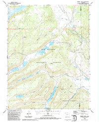 Download a high-resolution, GPS-compatible USGS topo map for Hermit Lakes, CO (1986 edition)
