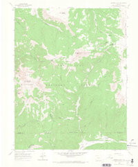 Download a high-resolution, GPS-compatible USGS topo map for Hermosa Peak, CO (1967 edition)