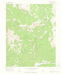 Download a high-resolution, GPS-compatible USGS topo map for Hermosa Peak, CO (1962 edition)