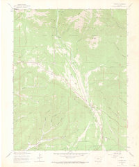Download a high-resolution, GPS-compatible USGS topo map for Hesperus, CO (1973 edition)