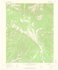 Download a high-resolution, GPS-compatible USGS topo map for Hesperus, CO (1965 edition)