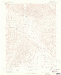 Download a high-resolution, GPS-compatible USGS topo map for Hesperus, CO (1965 edition)