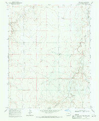 preview thumbnail of historical topo map of Bent County, CO in 1968