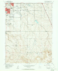 Download a high-resolution, GPS-compatible USGS topo map for Highlands Ranch, CO (1961 edition)