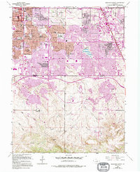Download a high-resolution, GPS-compatible USGS topo map for Highlands Ranch, CO (1994 edition)
