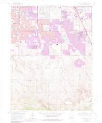 Download a high-resolution, GPS-compatible USGS topo map for Highlands Ranch, CO (1984 edition)