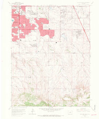 Download a high-resolution, GPS-compatible USGS topo map for Highlands Ranch, CO (1967 edition)