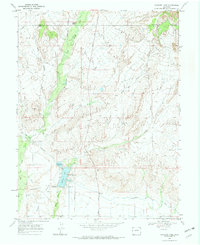 Download a high-resolution, GPS-compatible USGS topo map for Highline Lake, CO (1972 edition)